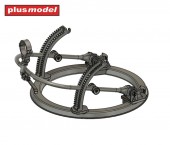 Plus model AL3031 Turret for machine gun Lewis 1:32
