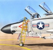 Plus model AL4050 Ladder For F-4 Phantom II 1:48