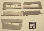 Plus model AL7002/01 DHC Caribou tail surfaces 1:72