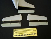 Plus model AL7012 Tail surfaces for C123 Provider 1:72