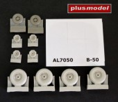 Plus model AL7050 B-50 Superfortress wheels 1:72
