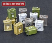 Plus model DP3005 British canisters POW embossed 1:35