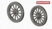 Plus model DP3030 Canadian MG carrier wheels pattern A 1:35