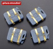 Plus model DP3076 Canisters with holders for Sd.Kfz. 234 1:35
