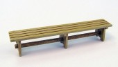 Plus model EL064 Wooden Bench 1:35