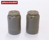 Plus model EL070 Plastic barrels II 1:35