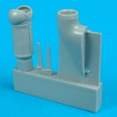 Quickboost QB32 016 Bf 109G-6 dust filter-early model for Hasegawa for 1:32
