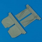 Quickboost QB32 061 P-51B Mustang undercarriage covers for Trumpeter for 1:32
