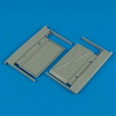 Quickboost QB32 088 MiG-29A Fulcrum intake covers (A) for Trumpeter 1:32