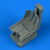 Quickboost QB32 346 Macchi MC.202 seat with seatbelts - early for Italeri 1:32