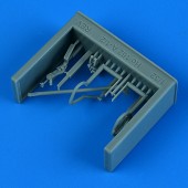 Quickboost QB32 368 He 162A-1/2 cockpit upgrades for Revell / Hobby 2000 1:32