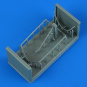 Quickboost QB32 372 He 162A-1/2 canopy frame for Revell / Hobby 2000 1:32
