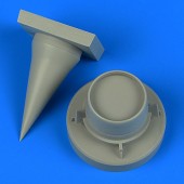 Quickboost QB32216 MiG-21 NF Fishbed J correct radome for Trumpeter 1:32