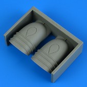 Quickboost QB35 015 S-64 Skycrane exhaust for ICM 1:35