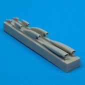 Quickboost QB48 021 MiG-21MF air cooling scoops for Academy for 1:48