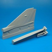 Quickboost QB48 035 MiG-21 MF vertical tail area for Academy for 1:48