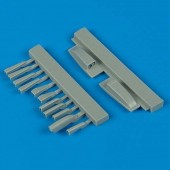 Quickboost QB48 149 Su-7 Air Scoops for Kopro for 1:48