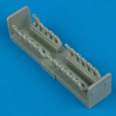 Quickboost QB48 163 Bf 110C exhaust for Eduard for 1:48