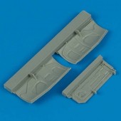 Quickboost QB48 189 F-16 Fighting Falcon underccarriage covers for Hasegawa 1:48