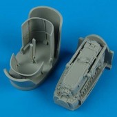 Quickboost QB48 204 Bf 110C/E Starboard engine for Eduard for 1:48
