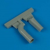 Quickboost QB48 335 Fairchild Au-23A exhaust for Roden 1:48
