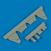 Quickboost QB48 399 J2M3 Raiden undercarriage covers for Hasegawa 1:48