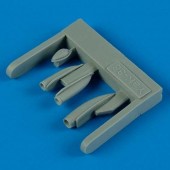 Quickboost QB48 409 Yak-38 Forger A air scoops for Hobby B. 1:48