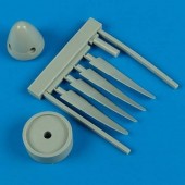Quickboost QB48 466 P-51D Mustang propeller w/tool f.Hobby B 1:48
