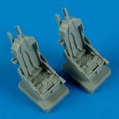 Quickboost QB48 489 F-5F seats with safety belts for AFV 1:48
