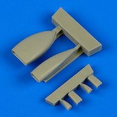 Quickboost QB48 585 OV-1 Mohawk air intakes for Roden 1:48