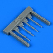Quickboost QB48 917 Bf 109G-6 piston rods with undercarriage legs locks for Tamiya 1:48