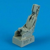 Quickboost QB48522 V-8B Harrier II seat with safety belts 1:48