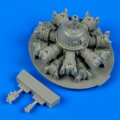Quickboost QB48560 SB2C Helldiver engine for Revell/ACCM 1:48