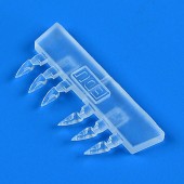 Quickboost QB49 095 Bf 109K clear position lights (with light bulb) 1:48