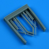 Quickboost QB49 183 UH-60A Black Hawk wipers for ICM 1:48