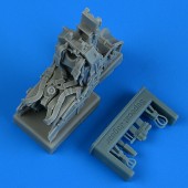 Quickboost QB49 204 Sepecat Jaguar GR.1 ejection seat with safety belts for Airfix 1:48