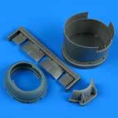Quickboost QB49 207 F6F-5 Hellcat cowling and cooling flaps (opened) for Hobby Boss 1:48
