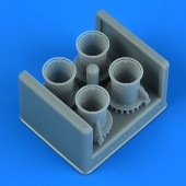 Quickboost QB49 241 Westland Wessex HAS.3 exhaust for Italeri 1:48