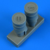 Quickboost QB49 246 Westland Wessex HU.5 exhaust with FOD covers for Italeri / Academy 1:48
