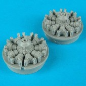 Quickboost QB72 059 S2F-1 Tracker engines for Hasegawa for 1:72
