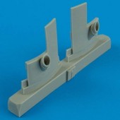 Quickboost QB72 102 TBF-1C Avenger exhaust pipes for Hasegawa 1:72