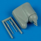 Quickboost QB72 205 A3D-1/A3D-2 Skywarrior early v. tail gun turret for Hasegawa for 1:72