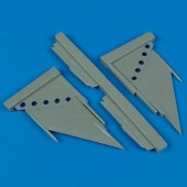 Quickboost QB72 207 MiG-21MF/bis/SMT correct stabilizers for Fujimi for 1:72