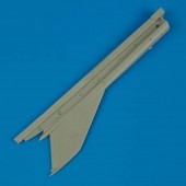 Quickboost QB72 231 MiG-21 MF correct spine and Tail 1:72