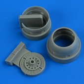 Quickboost QB72 688 Fw 190D-11/12/13 cowling and cooling flaps (closed) for IBG 1:72