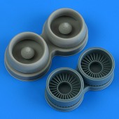 Quickboost QB72 709 A-10A/C Thunderbolt II correct fan blades 1:72