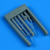 Quickboost QB72 711 AH-64 Apache wipers for Academy 1:72