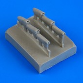 Quickboost QB72482 Defiant Mk.I exhaust-rounded for Airfix 1:72