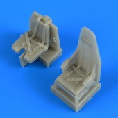 Quickboost QB72550 Mosquito seats with safety belts for Tamiyay 1:72
