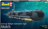 Revell 05187 German Midget Submarine Type Molch 1:72